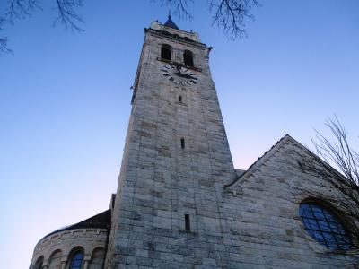 教会, 尖塔, 建筑, 钟塔, 阿里·斯克斯伯格教堂, romanshorn, 瑞士