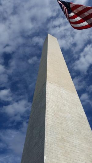 华盛顿特区, 纪念碑, 美国国旗, 国会大厦, 资本, 美国, 具有里程碑意义