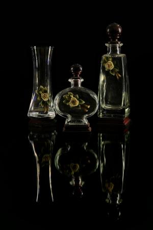 花瓶, 玻璃, 本质, 透明, 罐子里, 花瓣