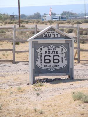 66 号公路, 道路, 美国, 公路, 路线, 66, 沙漠