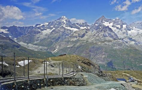 瑞士, 瓦莱州, 戈尔内格拉特, 高山, 高阿尔卑斯, 问题, 西北