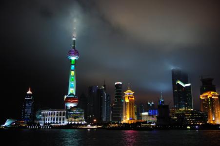 上海, 浦东, 夜景