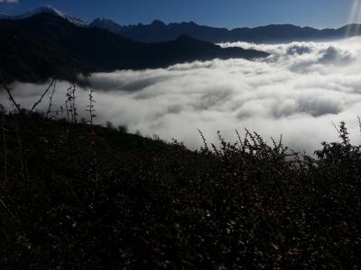 天然云, 自然, 尼泊尔美容, 冒险, 山, 山的顶峰, 景观