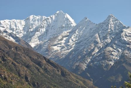 山, 喜马拉雅山, 尼泊尔, 徒步旅行, 珠穆朗玛峰, 景观, 荒野