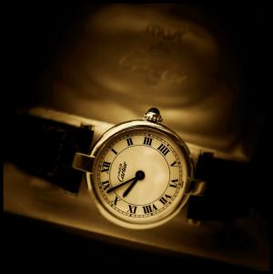 卡地亚, 时钟, 时间, 手表, 模拟, 手表, 手表