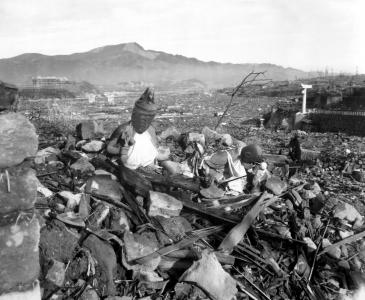 原子弹, 大规模毁灭性武器, 销毁, 长崎, 日本, 1945, 战争