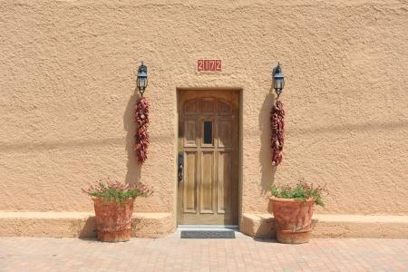 入口, 门, 墙上, 土壤, 植物, 颜色, 建筑