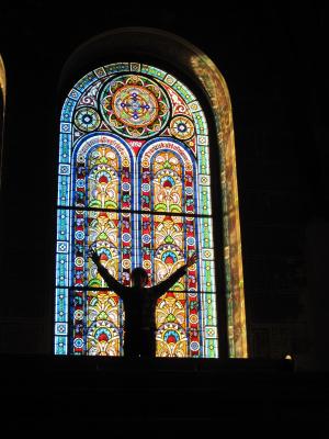着色玻璃窗, 犹太犹太教会堂, 玻璃, 犹太人, 犹太教堂, 染色, 犹太教