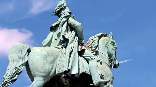 皇帝威廉一世, 皇帝威廉一世纪念碑, 纪念碑, 雕像, 瑞特, 莱茵河, 科隆
