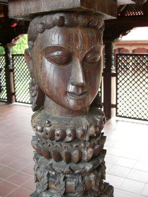木材, 雕刻, 图, 雕刻, 亚洲, 佛教, 文化
