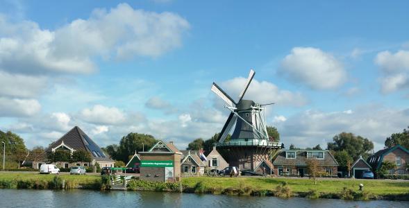 荷兰风车, 电视频道, 天空, 风车, 老, 荷兰, 历史