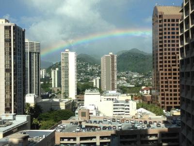 檀香山, 办公室, 彩虹, 夏威夷, 瓦胡岛, 城市, 天堂