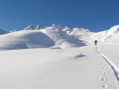 滑雪, 越野滑雪, 高山, 旅游滑雪, 厚厚的积雪, 寒冷, 冬天