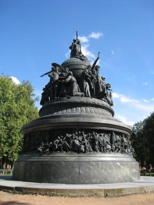 下诺夫哥罗德, 纪念碑, 雕塑, 历史, 天空, 大, 贝尔