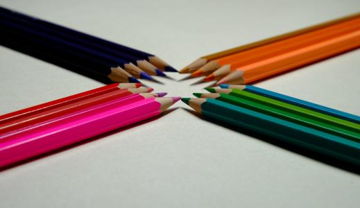 铅笔, 铅的颜色, 简单, 颜色