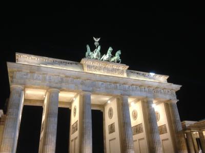 勃兰登堡门, 柏林, 晚上, 晚上张照片, 具有里程碑意义, quadriga, 建筑