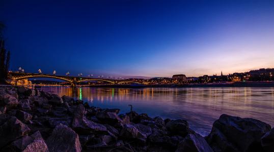 桥梁, 布达佩斯, 建筑, 城市, 城市景观, 欧洲, 匈牙利