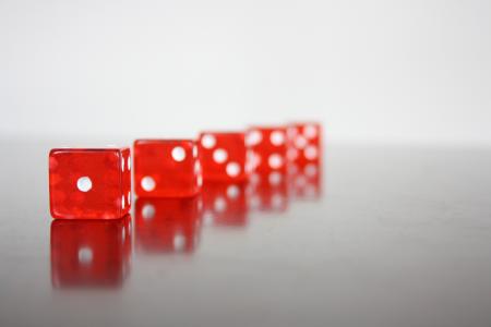 多维数据集, 红色, 戏剧, 随机, 运气, 扑克游戏, 赌博