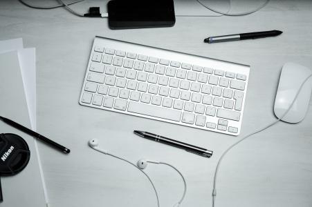键盘, 鼠标, 钢笔, 工作区, 计算机, 技术, 办公室