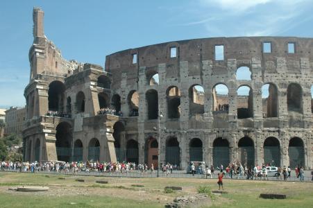 雅典卫城, 罗马, 意大利, 建筑, 罗马, 游客