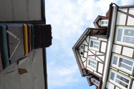goslar, fachwerkhaus, 低角度拍摄