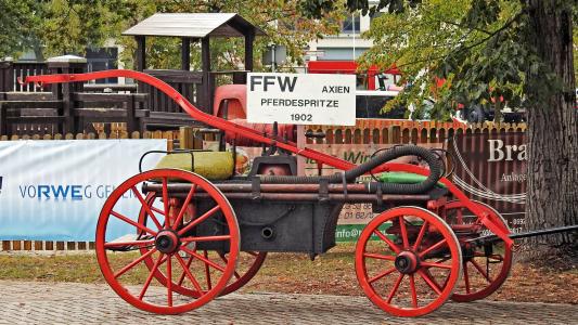 消防, 马注射器, 从历史上看, 消防车, 手注射器, 建成年份1901