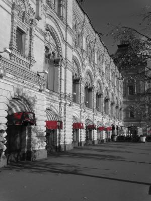 黑色和白色, 俄罗斯, 红色, 从历史上看, 资本, 旧城, 苏联