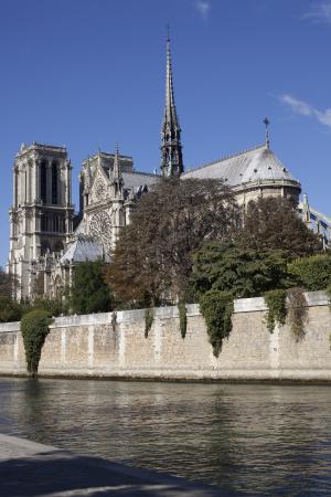 巴黎圣母院, 巴黎, 法国, 巴黎圣母院, 圣母院, 具有里程碑意义, 巴黎圣母院