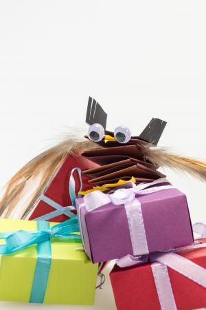 孩子们的生日, 礼品, 包, 作, 回路, 数据包循环, 圣诞节