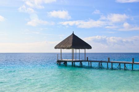水, 马尔代夫, 自然, 异国情调, 礁, 放松, 弛豫