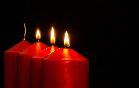 来临, 3来临, 来临的蜡烛, 圣诞饰品, 蜡烛, 第三根蜡烛, 光