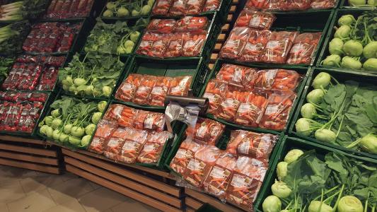蔬菜摊, 购物, 超市, 市场, 货物