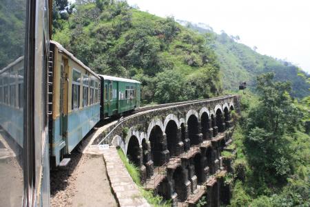 印度, 西姆拉, kalka, 铁路, 火车, 教科文组织, 乘火车