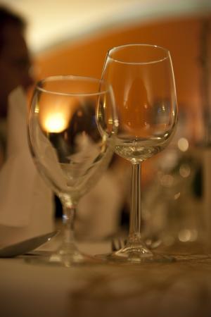 眼镜, 表, 餐桌装饰, gedeckter 表, 美食, 空, 葡萄酒