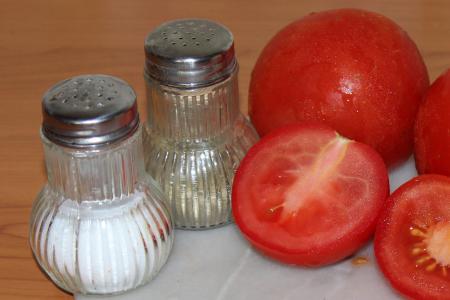 西红柿, 盐, 辣椒, 弗里施, 健康, 食品