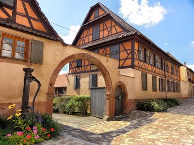 wingersheim, 法国, 房屋, 建筑, 公寓, 建筑, 拱形入口