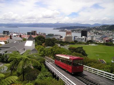 新西兰, 惠灵顿, 齿轨铁路, 观点, 视图