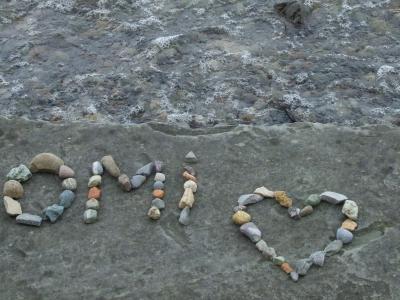 石头, 消息, 文本, 心, 爱, 谢谢, 铁石心肠