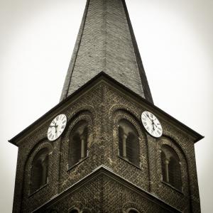 时钟, 尖塔, 教堂的钟, 教会, 钟塔, 建筑, 建设