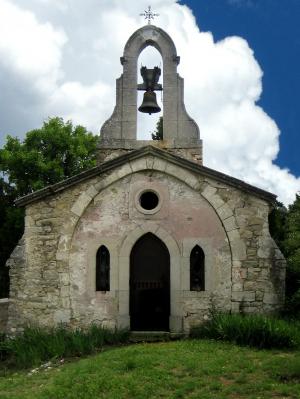 礼拜堂 saint-michel, lurs, 阿尔卑斯-de-haute-普罗旺斯, 教堂, 法国, 普罗旺斯, 老