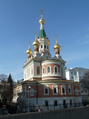 俄罗斯东正教, 维也纳, 大教堂, 圣尼古拉斯, 建设, 宗教, 建筑