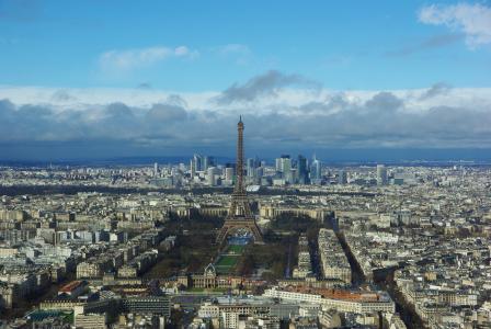 巴黎, 城市, 景观, 都市, 光, 现代艺术, 古代