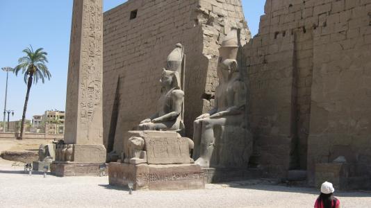 卡纳克神庙, 寺, 卢克索, 古代, 旅游, 埃及, 纪念碑