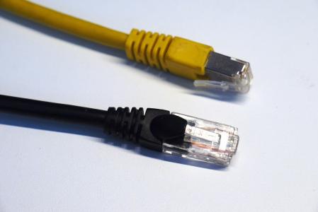 网络, 以太网, 电缆, 网络电缆, 连接, 联接