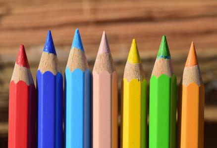 钢笔, 彩色的铅笔, 多彩, 油漆, 彩色铅笔, 蜡笔, 颜色