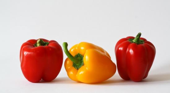 青椒, 食品, 水果, 红色, 蔬菜, 黄色, 蔬菜
