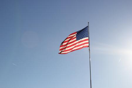 国旗, 美国, 天空