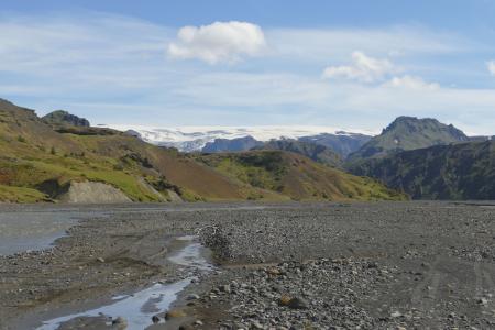 冰岛, 托尔标记, 荒野, 自然, 冰川, 景观, 小石子