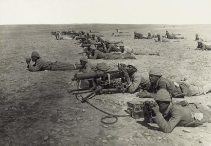 机枪, 士兵, 前面, 部队, 一次世界大战, 第一次世界大战, ww1