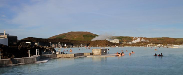 蓝色泻湖, 雷克雅未克, 冰岛, 地热, 水疗中心